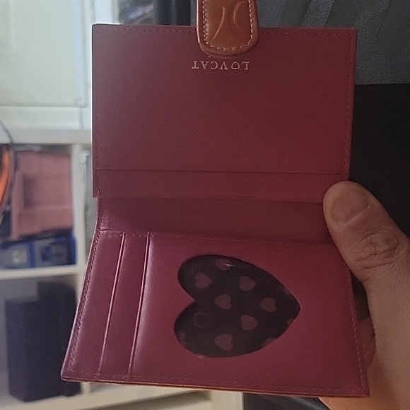 Lovecat paris valentines card wallet - Picture 4 of 4